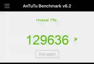 Результат Huawei Y9s в тесте Antutu Результат Huawei Y9s в тесте Antutu