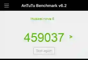 Результат Huawei nova 6 в тесте Antutu Результат Huawei nova 6 в тесте Antutu