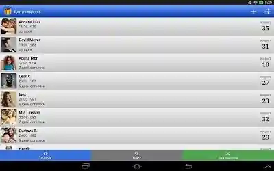 ��� �������� (Birthdays) �� Huawei