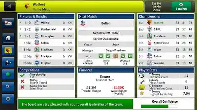 Football Manager Handheld 2014 �� Huawei